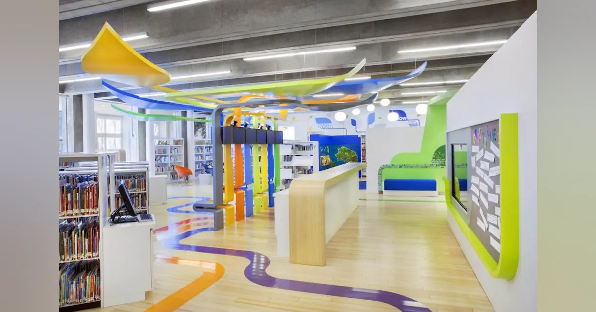 How to Bring Children’s Library Design Into the 21st Century | I+S Design