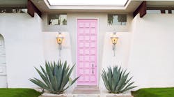 Palm Springs Pink Door credit Katy Carrier Palm Springs Style