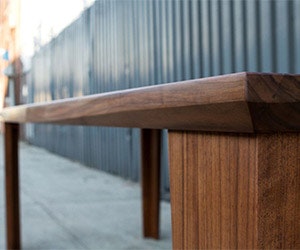 Tapered Chamfer Dining Table I+S Design