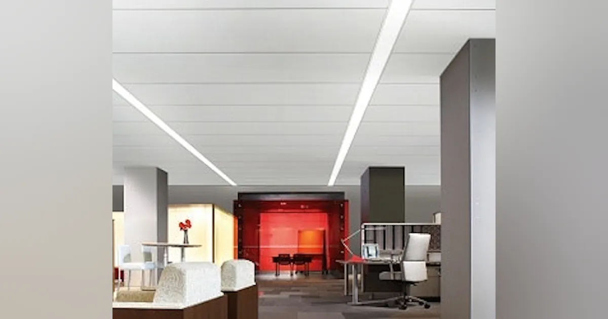 Ultrasuite Ceiling Module USG and GE Lighting Collaborate on Integrated Ceiling System | I+S Design