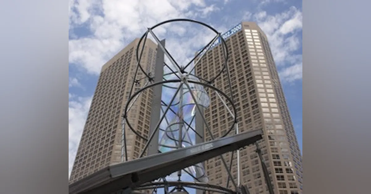 Illustration of Economical Wind Turbine Home