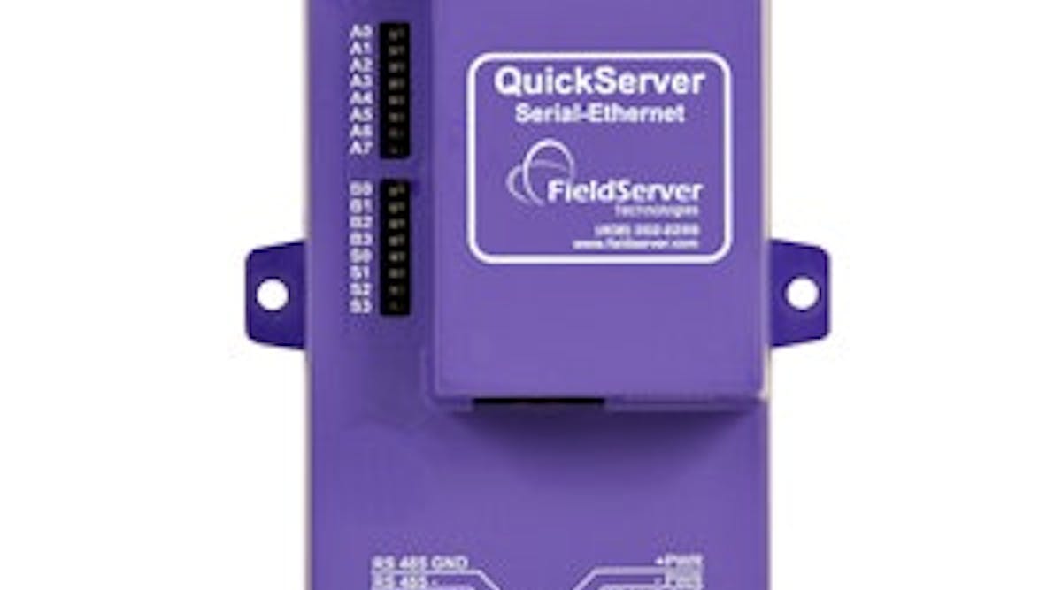 Quickserver by FieldServer Technologies | I+S Design