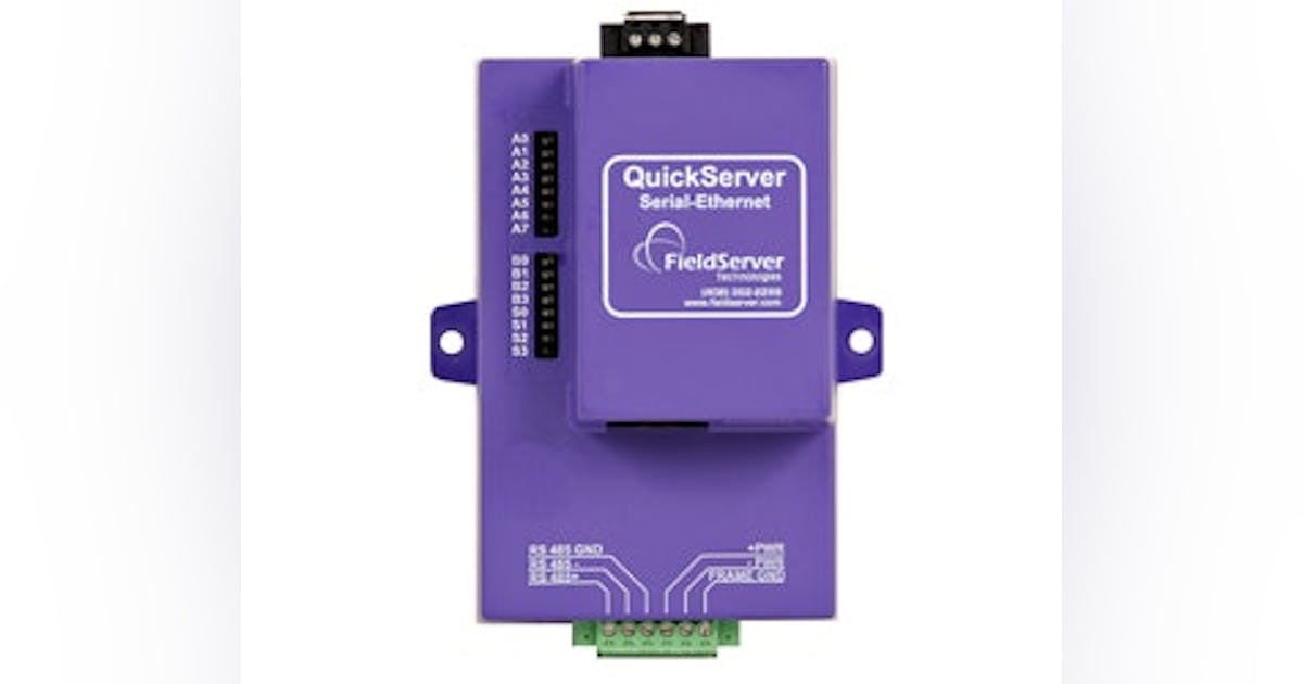 Quickserver by FieldServer Technologies | I+S Design