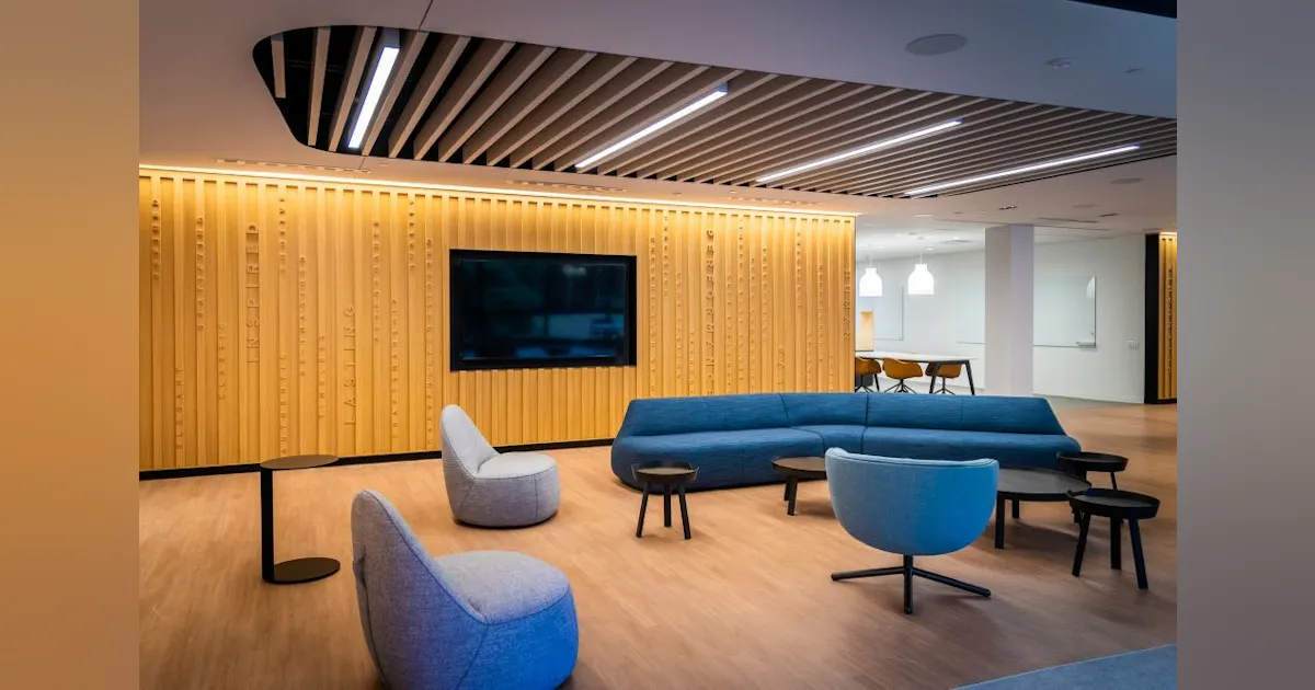 New Headquarters Blends Hybrid Work with Comforts of Home | I+S Design
