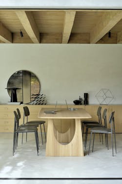 1652366184848 Ethnicraft Oak Geometric Dining Table 1652366184848 Ethnicraft Oak Geometric Dining Table