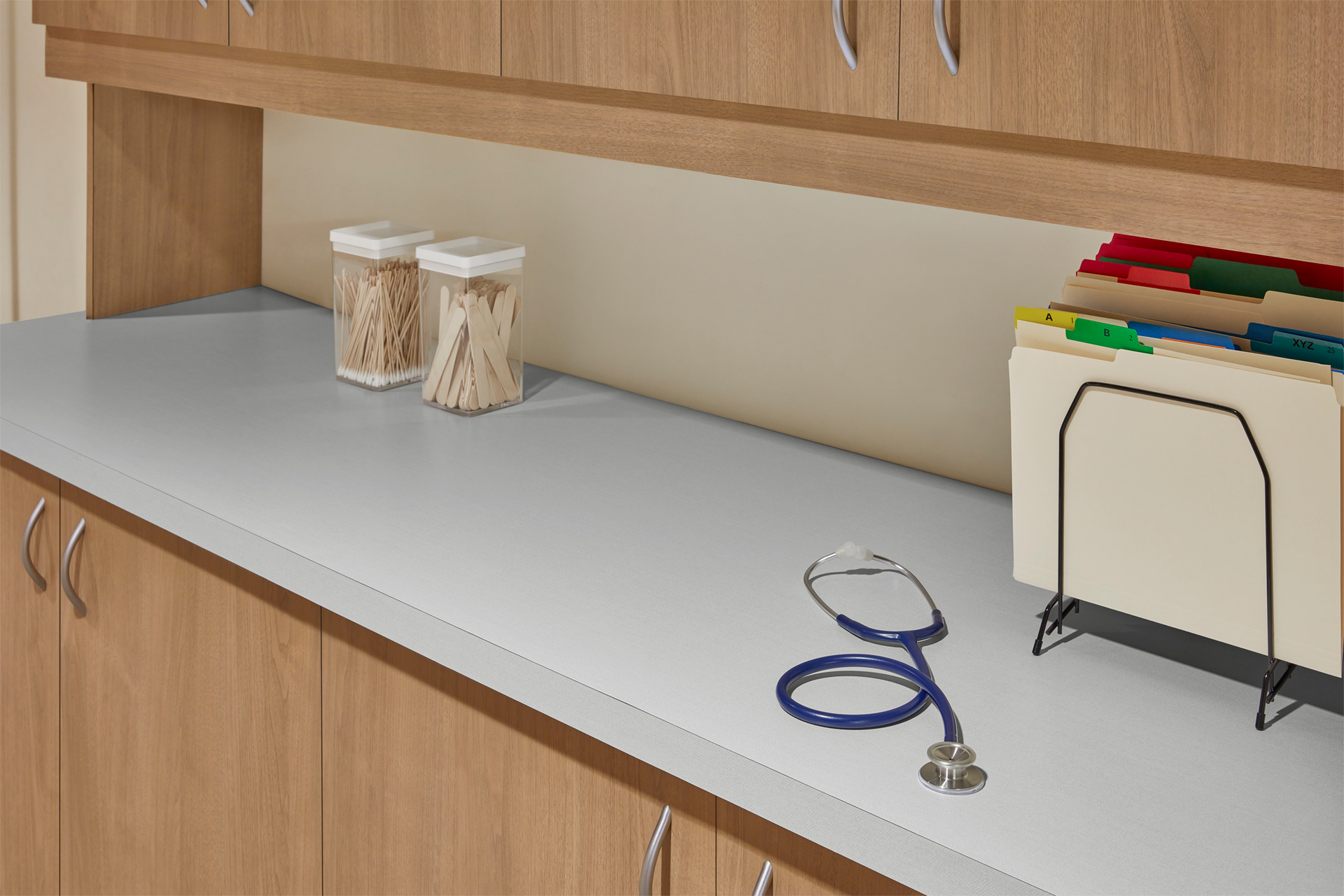 Cherry Walnut and Cotton Cloth shown.