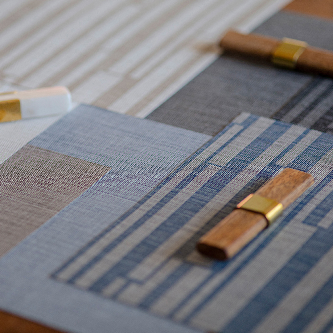 Emerson is available in 9 colorways and Emerson Texture is available in 17 colorways.