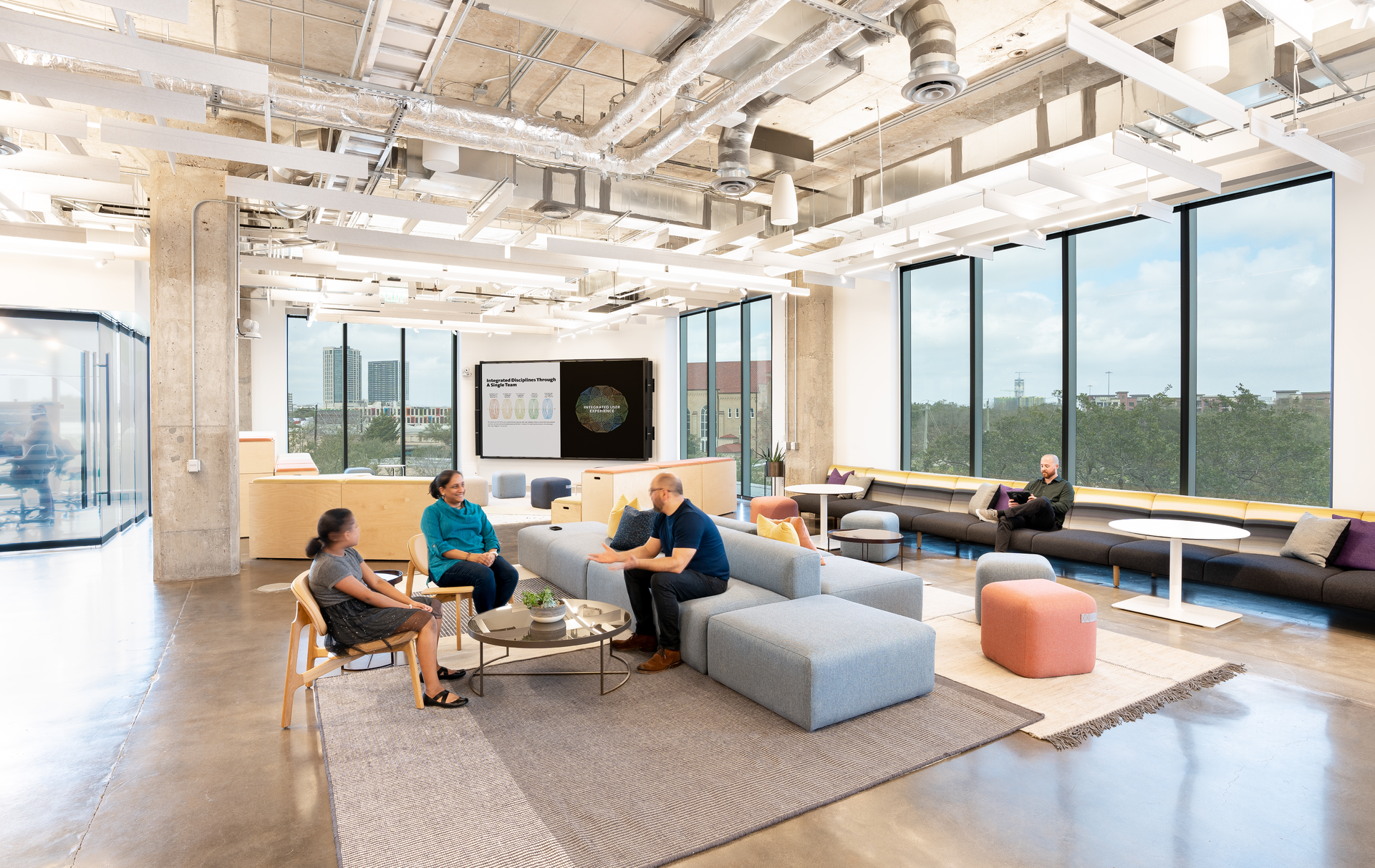 The important trend with real estate right now is increased utilization and making the office a destination.