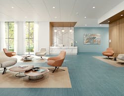 Shaw Contract’s Innate is a bio-based resilient tile that incorporates canola, castor and rapeseed oils in its manufacturing process. Shaw Contract’s Innate is a bio-based resilient tile that incorporates canola, castor and rapeseed oils in its manufacturing process.