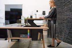 The RockIt desk is height adjustable and perfect for today&apos;s flexible office environments.