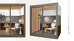 “Japandi” is the name of the winning entry in the “Space to Be You” contest designed by Emma Franceschina. Her elegantly designed pod blends the modern flair of Scandinavian design with the timeless elegance of Japanese Zen. “Japandi” is the name of the winning entry in the “Space to Be You” contest designed by Emma Franceschina. Her elegantly designed pod blends the modern flair of Scandinavian design with the timeless elegance of Japanese Zen.