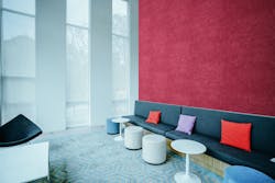 QuietWall wraps walls in calming quiet for sound clarity and control. QuietWall wraps walls in calming quiet for sound clarity and control.