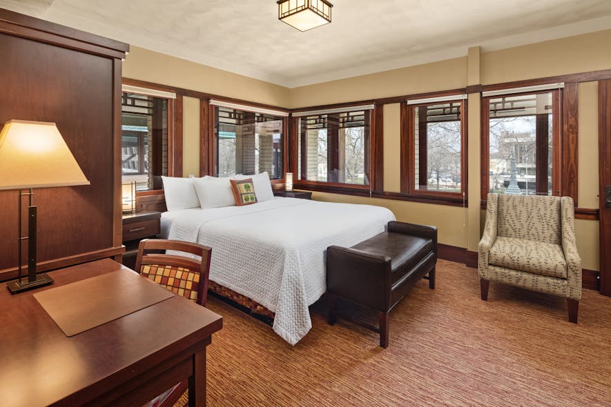 The Historic Park Inn Hotel features 27 guestrooms, as well as event and meeting spaces, a billiard room and more.
