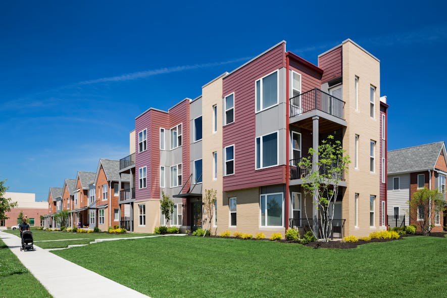 Poindexter Village was designed to complement the diverse and rich architecture of the surrounding neighborhood, while including contemporary features and amenities that demonstrate new investment in the community.