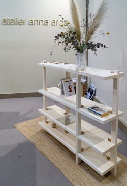Anna Arpa's work is a study in wooden joinery and contains no hardware or adhesives. Anna Arpa's work is a study in wooden joinery and contains no hardware or adhesives.