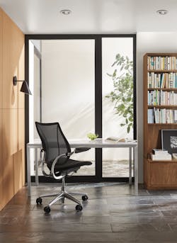 Merging modern design with ergonomic comfort, newly available at Room & Board Business Interiors, both the Liberty Ocean Office Chair and Path office chairs are ergonomically designed seats. Merging modern design with ergonomic comfort, newly available at Room & Board Business Interiors, both the Liberty Ocean Office Chair and Path office chairs are ergonomically designed seats.