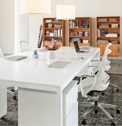 Super versatile and endlessly customizable, Parsons Tables can be pushed together to form a library table for collaborative work. Super versatile and endlessly customizable, Parsons Tables can be pushed together to form a library table for collaborative work.