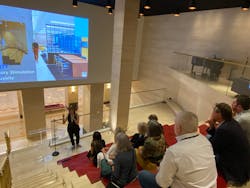 HOK's Kay Sargent delivers the opening keynote address on neurodiversity at Design Connections. HOK's Kay Sargent delivers the opening keynote address on neurodiversity at Design Connections.