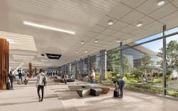 Airport terminals such as Boston Logan's Terminal E will soon be upgraded, thanks to the Federal Infrastructure Bill. Architects and designers will be presented with opportunities and challenges to manage ever-increasing client and end-user expectations. Airport terminals such as Boston Logan's Terminal E will soon be upgraded, thanks to the Federal Infrastructure Bill. Architects and designers will be presented with opportunities and challenges to manage ever-increasing client and end-user expectations.