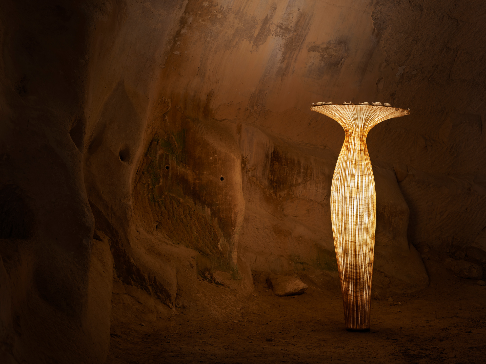 Limited Edition Morning Glory Floor Lamp Beit Guvrin National Park Photography Albi Serfaty 2 634027c302d87