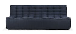 The N701 sofa features upholstery woven from recycled cotton from the fashion industry. The N701 sofa features upholstery woven from recycled cotton from the fashion industry.