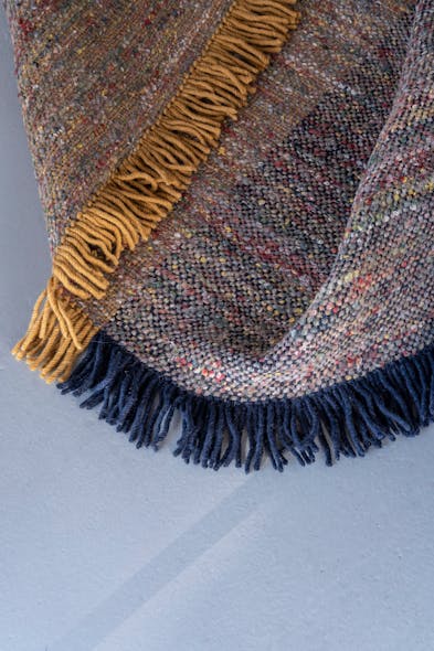 Re-Rug gives new life to leftover wool, utilizing 50% virgin wool and 50% reused wool accumulated by nanimarquina suppliers.