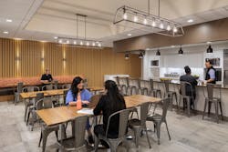 The David H. Koch Center for Cancer Care at Memorial Sloan Kettering in New York, NY offers staff spaces that promote comfort and ease of accessibility. The David H. Koch Center for Cancer Care at Memorial Sloan Kettering in New York, NY offers staff spaces that promote comfort and ease of accessibility.