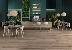Creative Uses of Wood Looks Trend: Balmore Coffee from Geotiles