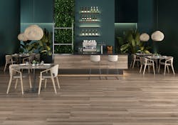 Creative Uses of Wood Looks Trend: Balmore Coffee from Geotiles Creative Uses of Wood Looks Trend: Balmore Coffee from Geotiles