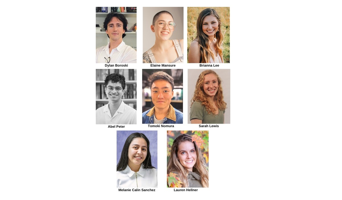 The 2022 EF IFDA scholarship winners.