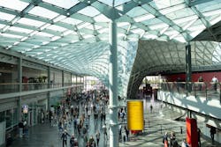 Euroluce 2023 entrance. Euroluce 2023 entrance.