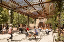 The Pearl Brewing District is a mixed-use village. The Pearl Brewing District is a mixed-use village.