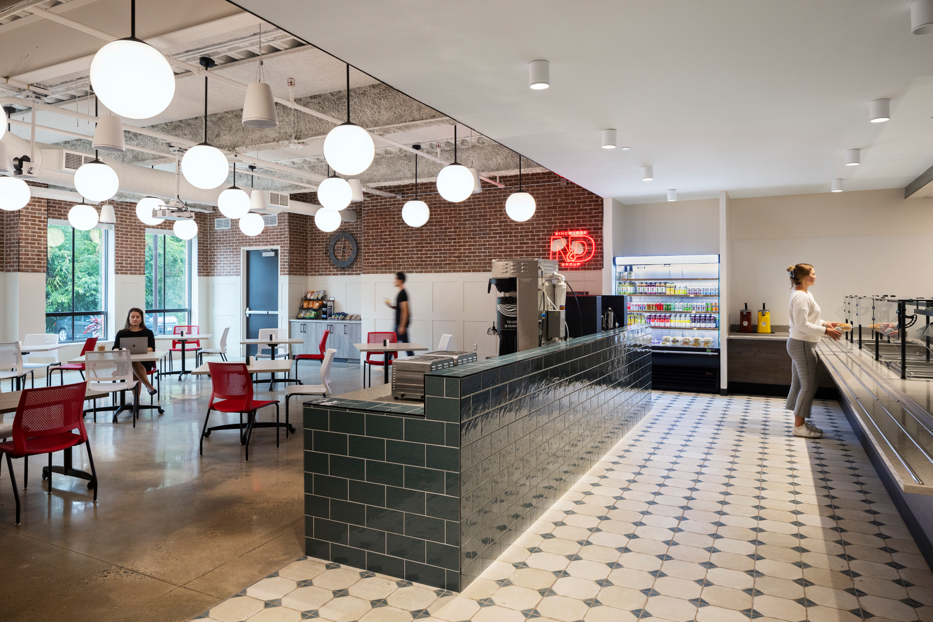 SGA's headquarters for the Norfolk + Dedham group in Dedham, Mass.