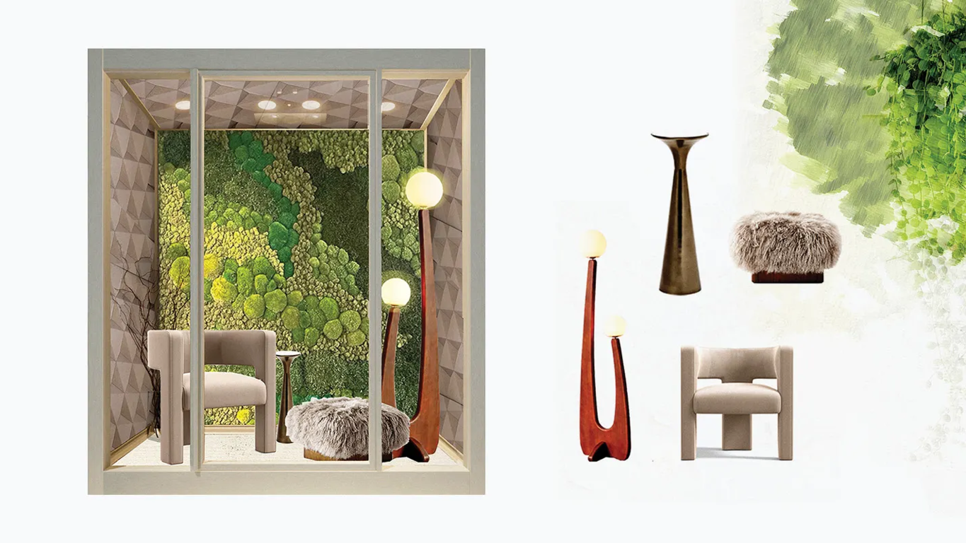 The Biophilic Portal: Wellness Inspires Winning Pod Design | I+S Design