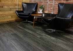 Ecore's Heritage Motivate flooring is a performance vinyl tile (PVT) that offers premium, structure-borne acoustical performance related to IIC and STC testing, as well as the in-room acoustical characteristics typically relegated to soft surfaces like carpet. Ecore's Heritage Motivate flooring is a performance vinyl tile (PVT) that offers premium, structure-borne acoustical performance related to IIC and STC testing, as well as the in-room acoustical characteristics typically relegated to soft surfaces like carpet.