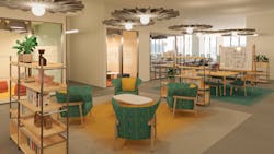 This rendering of a Studio Fōr office project in Mumbai proves that they are putting comfort into practice both at home for their own employees and their clients' abroad. This rendering of a Studio Fōr office project in Mumbai proves that they are putting comfort into practice both at home for their own employees and their clients' abroad.