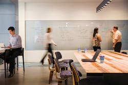 Collaboration space for ExxonMobil Global Campus, Houston, TX. Collaboration space for ExxonMobil Global Campus, Houston, TX.