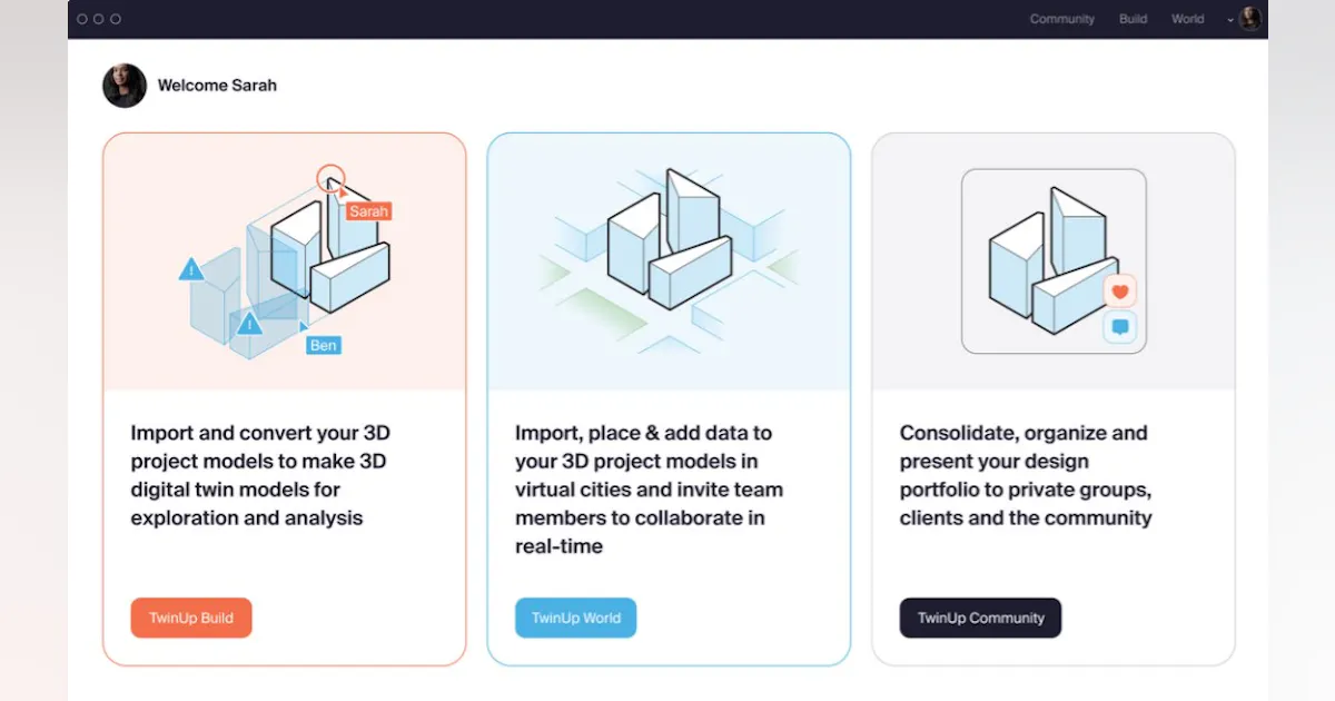 TwinUp Unveils Metaverse Software for Architects | I+S Design