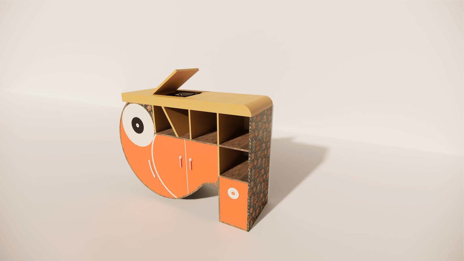 Tom Eliott Monette designed Voluta, which was awarded first place in the FORM Student 2023 Competition.