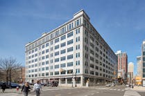 Fork &amp; Good is located in 95 Greene; an advanced Life Sciences hub in Jersey City also designed by SGA