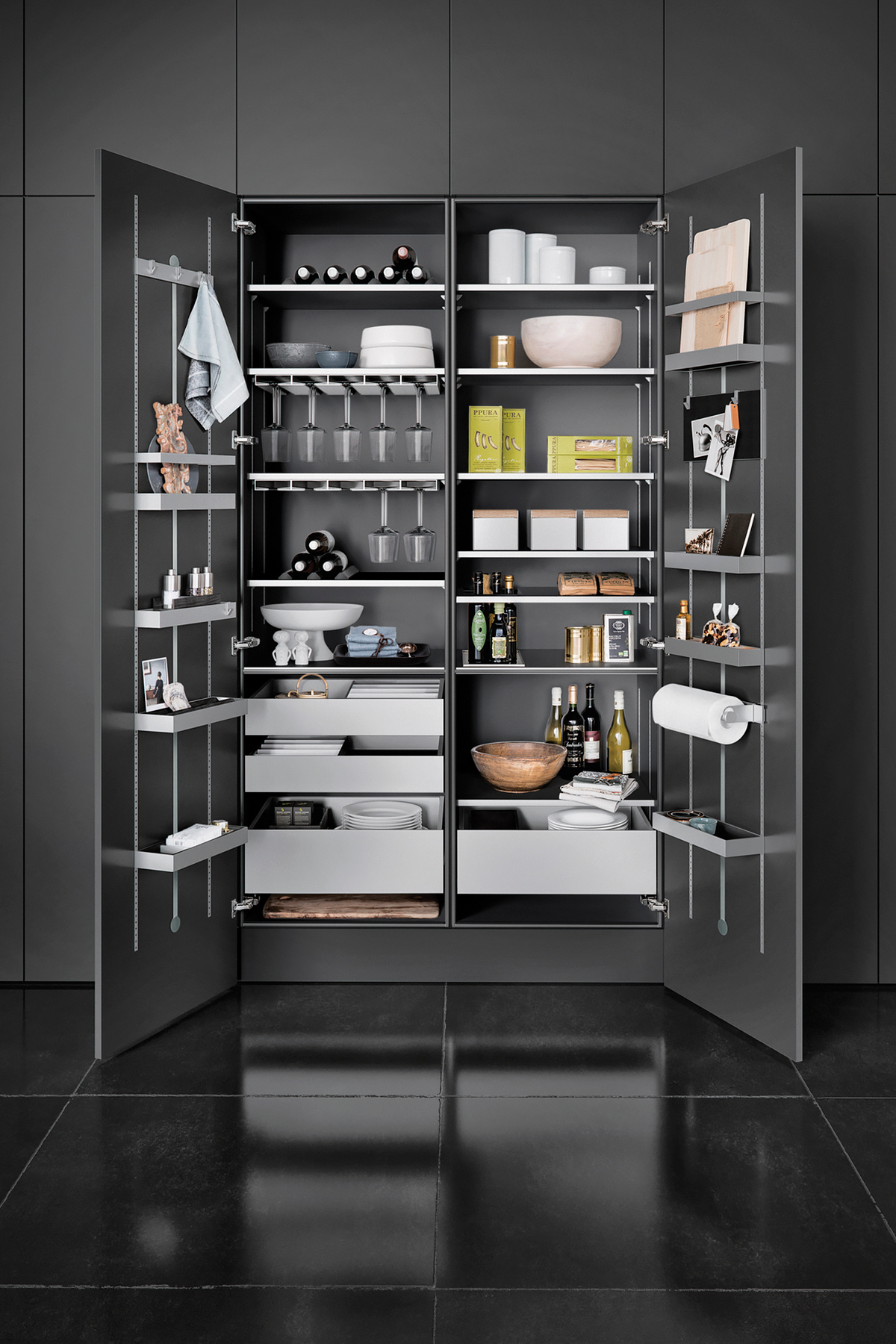 Sie Matic Dark Grey Cabinet Interior 00325a Hr