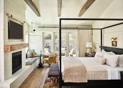 The Inn at Mattei's Tavern reopened in 2021 after AvroKO partnered with a local design firm to redesign the property. The Inn at Mattei's Tavern reopened in 2021 after AvroKO partnered with a local design firm to redesign the property.