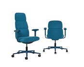Asari chairs available in high- and mid-back designs