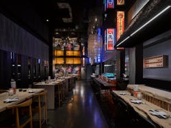 Okatshe, also in Atlantic City, transports diners to the streets of Japan with the intimate feel of a cozy, dimly lit alley. Okatshe, also in Atlantic City, transports diners to the streets of Japan with the intimate feel of a cozy, dimly lit alley.