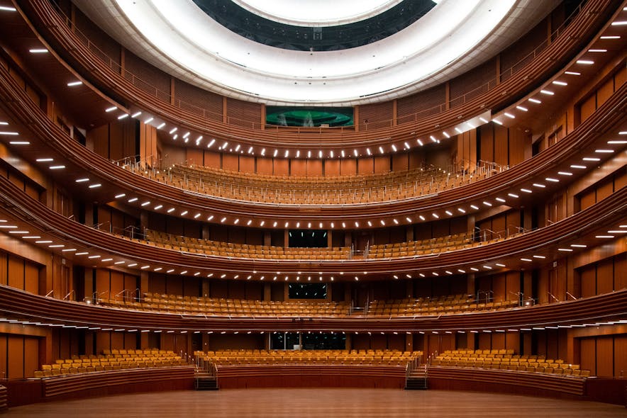 The Steinmetz Hall at the Dr. Phillips Center for The Performing Arts can be modified for capacity, acoustics and configuration.