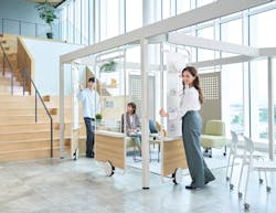 Lives Post+Beam from Okamura. Lives Post+Beam from Okamura.