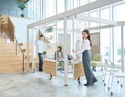 Lives Post+Beam from Okamura. Lives Post+Beam from Okamura.