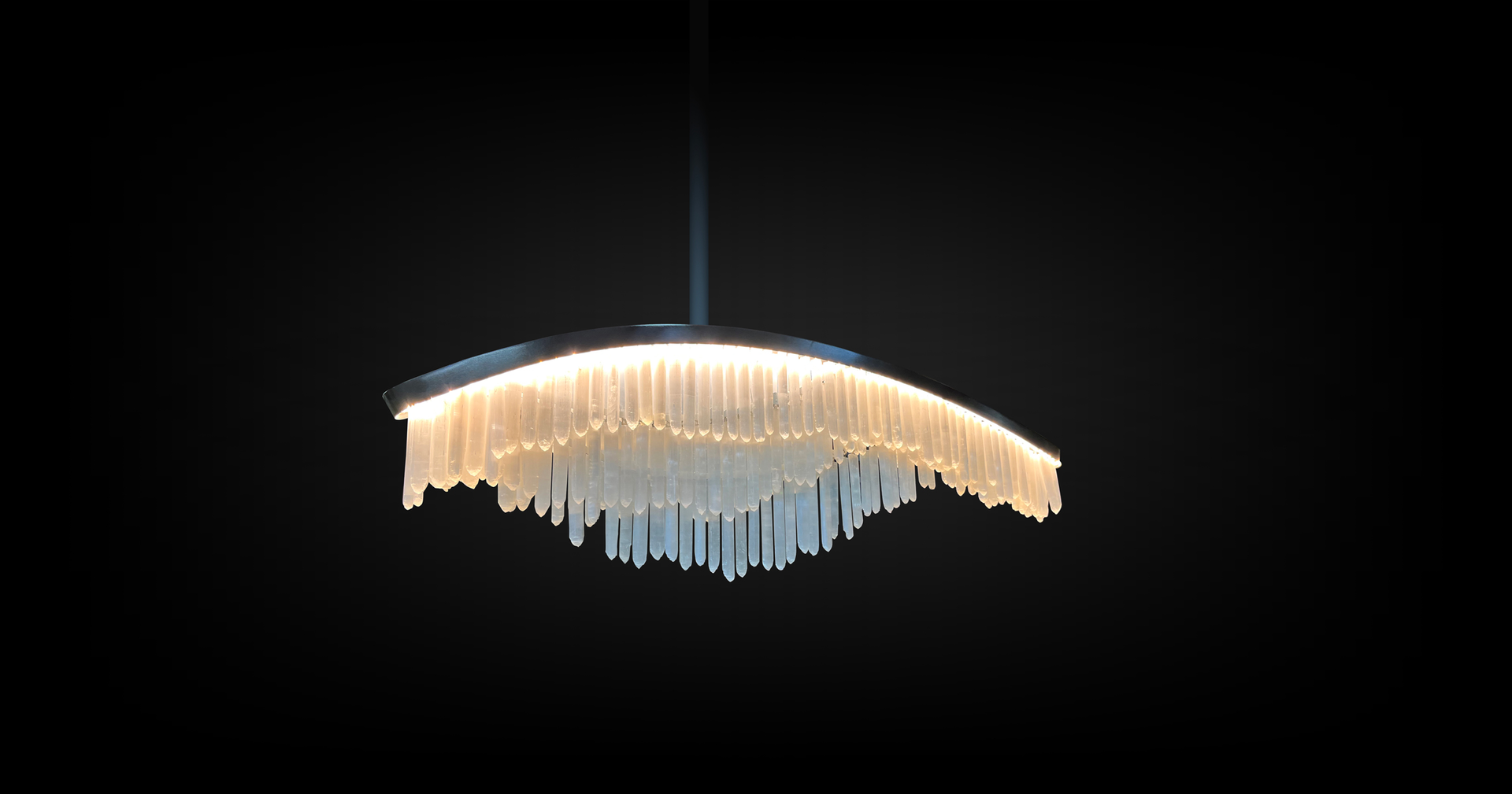 Icarus pendant light by Thomas Cooper Studio.