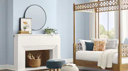 Sherwin-Williams' 2024 Color of the Year is Upward SW 6239, a shade of blue.
