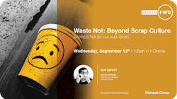 Royce Epstein will discuss 'Waste Not: Beyond Scrap Culture' during a CEU Sept. 13. Royce Epstein will discuss 'Waste Not: Beyond Scrap Culture' during a CEU Sept. 13.